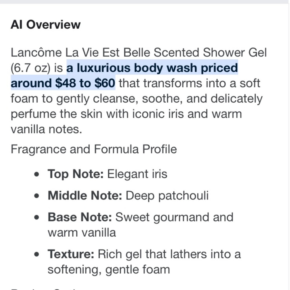 La Vie Est Belle 6.7 ml of scented shower gel - Picture 3 of 7